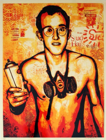 Keith Haring Canvas Print- Keith Haring Canvas Print-