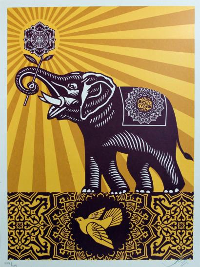 Obey Elephant Gift-2011 Obey Elephant Gift-2011