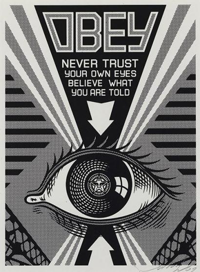 Obey Eye (Black)-2009 Obey Eye (Black)-2009