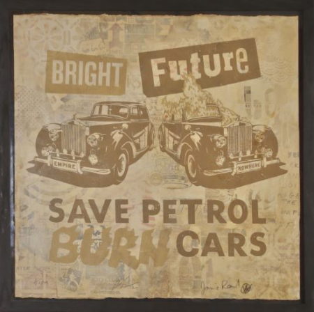 Jamie Reid-Shepard Fairey-Shepard Fairey & Jamie Reid - Bright Future (copper)-2012 Jamie Reid-Shepard Fairey-Shepard Fairey & Jamie Reid - Bright Future (copper)-2012