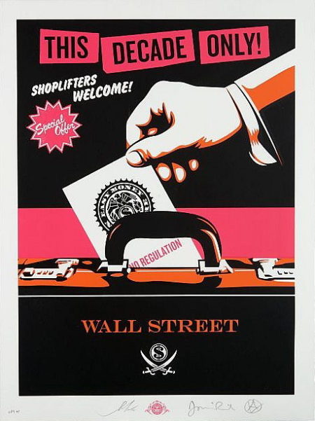 Shepard Fairey-Jamie Reid-Shepard Fairey & Jamie Reid - Shoplifters, Welcome (Pink)-2012 Shepard Fairey-Jamie Reid-Shepard Fairey & Jamie Reid - Shoplifters, Welcome (Pink)-2012