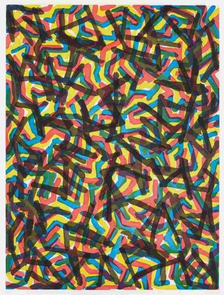 Irregular, Angular Brushstrokes-1997 Irregular, Angular Brushstrokes-1997