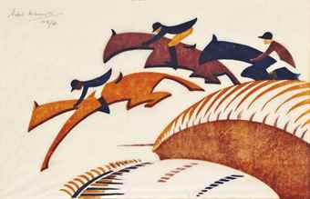 Steeplechasing-1930 Steeplechasing-1930