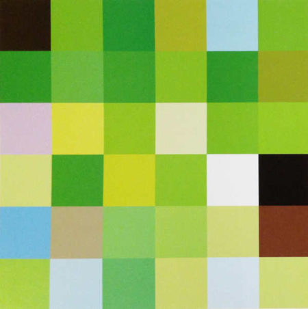Acupuncture Painting-Terre verte-2006 Acupuncture Painting-Terre verte-2006