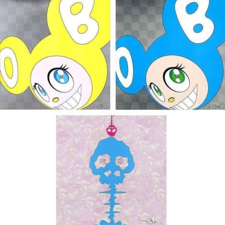 And Then (Aqua Blue, Yellow), Bokan (Camouflage Pink)-2011 And Then (Aqua Blue, Yellow), Bokan (Camouflage Pink)-2011