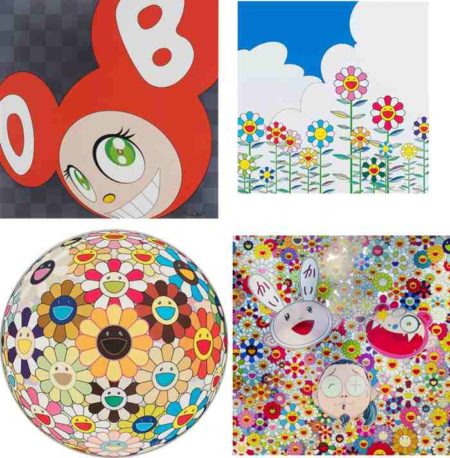And Then (Red), Flower 2, Flower Ball (3-D) Sunflower, Kaikai Kiki And Me - For Better Or Worse In Good Times And Bad The Weather Is Fine-2010 And Then (Red), Flower 2, Flower Ball (3-D) Sunflower, Kaikai Kiki And Me - For Better Or Worse In Good Times And Bad The Weather Is Fine-2010