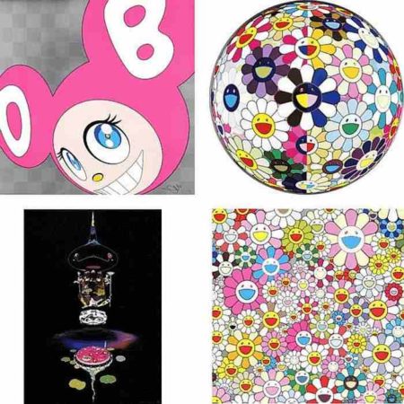 And then (Pink), Flowerball (3D) From the Realm of the Dead, Reversed Double Helix-Black Head Brown Body, Flower Smile-2011 And then (Pink), Flowerball (3D) From the Realm of the Dead, Reversed Double Helix-Black Head Brown Body, Flower Smile-2011