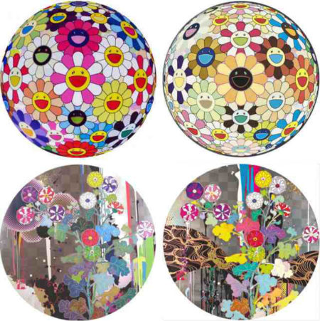 Flower Ball Pink, Flower Ball (3D) Sunflower, With Reverence I Lay Myself Before You-Korin-Chrysanthemum, Kansei Like The River's Flow...-2010 Flower Ball Pink, Flower Ball (3D) Sunflower, With Reverence I Lay Myself Before You-Korin-Chrysanthemum, Kansei Like The River's Flow...-2010