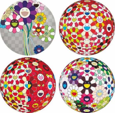 Flowerball Brown, Flowerball - Goldfish Colors (3D), Flowerball Red (3D) The Magic Flute, Purple Flowers in A Bouquet-2010 Flowerball Brown, Flowerball - Goldfish Colors (3D), Flowerball Red (3D) The Magic Flute, Purple Flowers in A Bouquet-2010