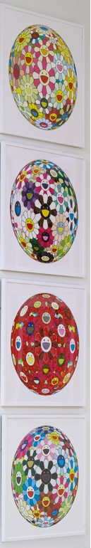 Flowerball Margaret (3D), Flowerball Brown, Flowerball (3D) Red Cliff, Flowerball Blood (3D)-2008 Flowerball Margaret (3D), Flowerball Brown, Flowerball (3D) Red Cliff, Flowerball Blood (3D)-2008
