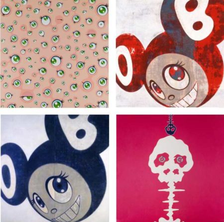 Jelly Fish Eyes, And Then...Red, And Then...Blue, Mushroom Bomb Pink-2001 Jelly Fish Eyes, And Then...Red, And Then...Blue, Mushroom Bomb Pink-2001