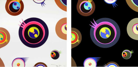 Jellyfish Eyes - White 1; Jellyfish Eyes - Black 1-2011 Jellyfish Eyes - White 1; Jellyfish Eyes - Black 1-2011