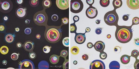 Jellyfish Eyes - White 3, Jellyfish Eyes - Black 3-2011 Jellyfish Eyes - White 3, Jellyfish Eyes - Black 3-2011
