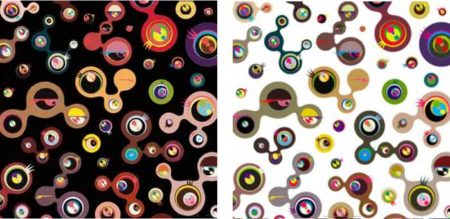 Jellyfish Eyes-Black 4, Jellyfish Eyes-White 4-2006 Jellyfish Eyes-Black 4, Jellyfish Eyes-White 4-2006