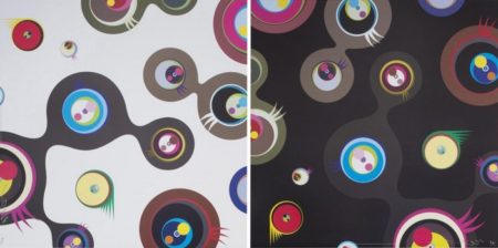 Jellyfish Eyes - White 2, Jellyfish Eyes - Black 2-2011 Jellyfish Eyes - White 2, Jellyfish Eyes - Black 2-2011