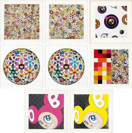 Open Your Hands Wide..., Field of Smiling Flowers, Jellyfish Eyes-White1, Flowerball Cosmos (3D), Flowerball Cosmos (3D), Acupuncture Flowers, And then (Pink, Yellow)-2011 Open Your Hands Wide..., Field of Smiling Flowers, Jellyfish Eyes-White1, Flowerball Cosmos (3D), Flowerball Cosmos (3D), Acupuncture Flowers, And then (Pink, Yellow)-2011