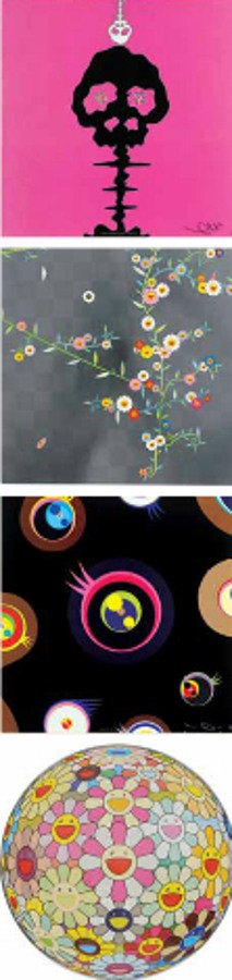 Time Bokan-Pink, Cosmos, Jellyfish Eyes-Black 2, Flowerball Margaret-2011 Time Bokan-Pink, Cosmos, Jellyfish Eyes-Black 2, Flowerball Margaret-2011
