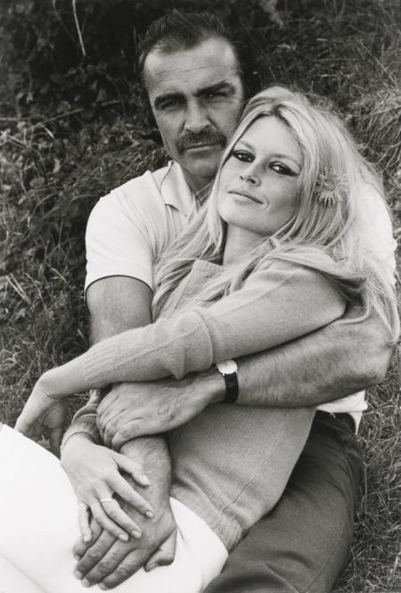 Sean Connery And Brigitte Bardot, France-1968 Sean Connery And Brigitte Bardot, France-1968