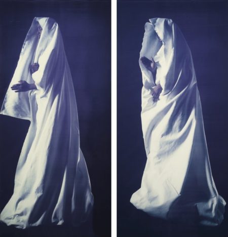 Ulay-Marina Abramovic-Ulay and Marina Abramovic - Untitled (White Robe I And II)-1987 Ulay-Marina Abramovic-Ulay and Marina Abramovic - Untitled (White Robe I And II)-1987