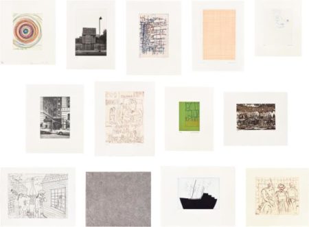 Rachel Whiteread-Daniel Richter-Chris Ofili-Damien Hirst-Peter Doig-Various Artists - Stutz Mappe (Support Portfolio)-1995 Rachel Whiteread-Daniel Richter-Chris Ofili-Damien Hirst-Peter Doig-Various Artists - Stutz Mappe (Support Portfolio)-1995