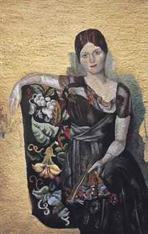 Portrait of Olga in an Armchair, after Picasso (Pictures of Pigment)-2007 Portrait of Olga in an Armchair, after Picasso (Pictures of Pigment)-2007