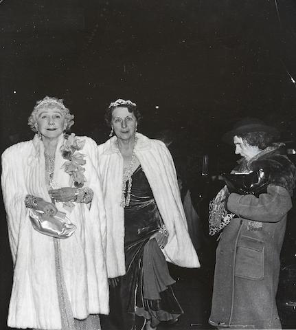 The Critic (Mrs. Leonora Warner and Her Mother, Mrs. George Washington Cavanaugh, Attending Opening Night at the Metropolitan Opera)-1943 The Critic (Mrs. Leonora Warner and Her Mother, Mrs. George Washington Cavanaugh, Attending Opening Night at the Metropolitan Opera)-1943
