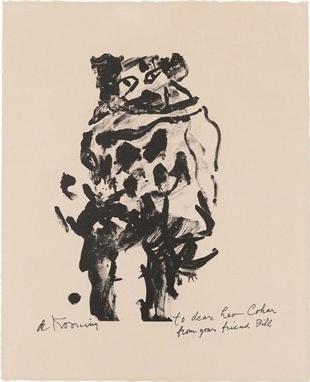 Untitled (Litho#10 Man Standing, Facing Forward)-1966 Untitled (Litho#10 Man Standing, Facing Forward)-1966