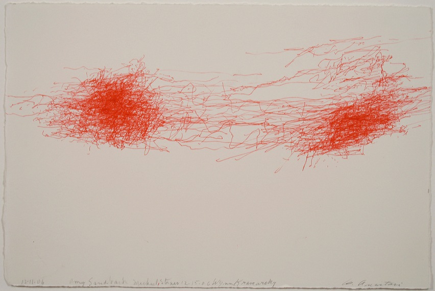 William Anastasi like new paper works in philadelphia contact gallery work view 2012