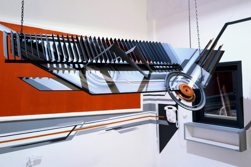 Xavier is from switzerland and he realized urban works in genève and later exhibited in gallery
