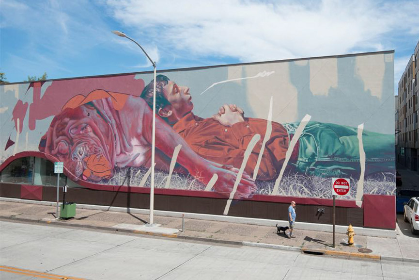 New mural by Telmo Miel