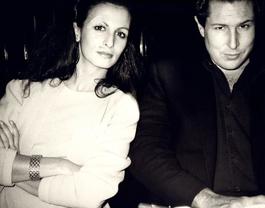 Andy Warhol, Photograph of Alba Clemente and Julian Schnabel, 1984