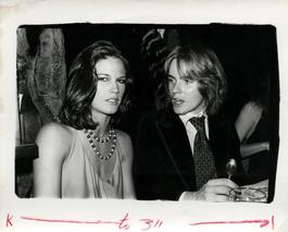Andy Warhol, Photograph of Barbara Allen and an Unidentified Man, circa 1978