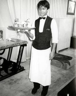 Young Waiter in Paris