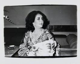 Andy Warhol, Photograph of Elizabeth Taylor, circa 1979-1980