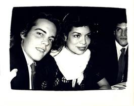 Andy Warhol, Photograph of John Stockwell and Bianca Jagger circa 1980