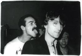 Andy Warhol, Photograph of Victor Hugo and John Lennon, 1978
