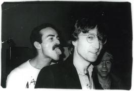 Andy Warhol, Photograph of Victor Hugo and John Lennon, 1978