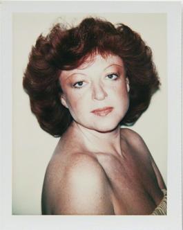 Andy Warhol, Polaroid Photograph of Regine (Zylberberg), 1977