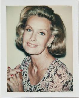 Andy Warhol, Polaroid Photograph of Dina Merrill, 1976