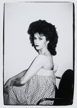 Andy Warhol, Photograph of Jane Fonda, 1982
