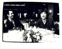 Andy Warhol, Photograph of Fred Hughes and Loulou de la Falaise circa 1983