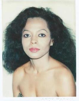 Andy Warhol, Polaroid Photograph of Diana Ross (The Supremes), 1981