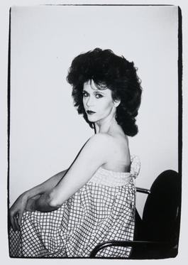 Andy Warhol, Photograph of Jane Fonda, 1982