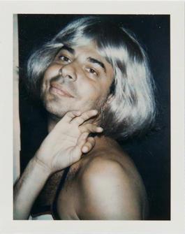 Andy Warhol, Polaroid Photograph of Bob Colacello in Drag, 1974