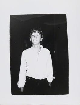 Andy Warhol, Photograph of Timothy Hutton 1980