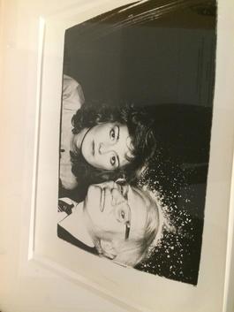 Andy Warhol, Photograph with Catherine Guinness circa 1981