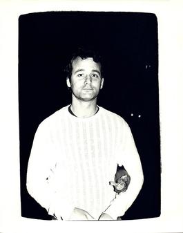 Andy Warhol, Photograph of Bill Murray circa 1981