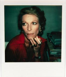 Polaroid Photograph of Nan Kempner