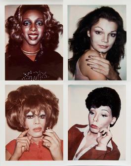 Andy Warhol, Ladies & Gentlemen Series of Four Polaroid Photographs, 1974