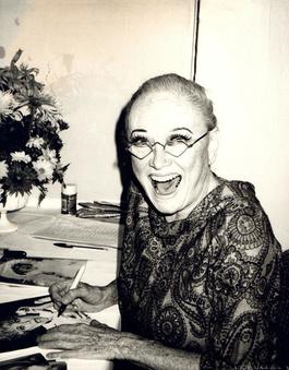 Andy Warhol, Photograph of Phyllis Diller circa 1983